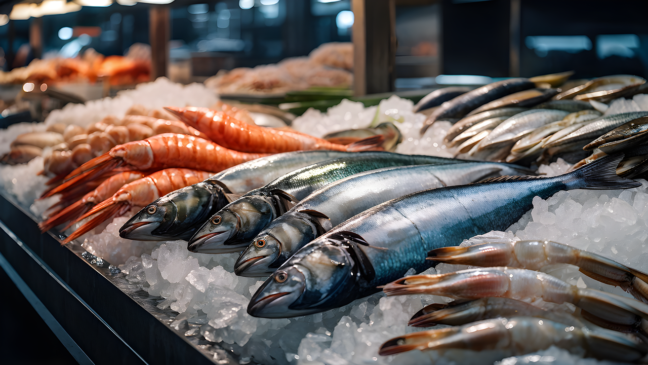 The carbon footprint of fish